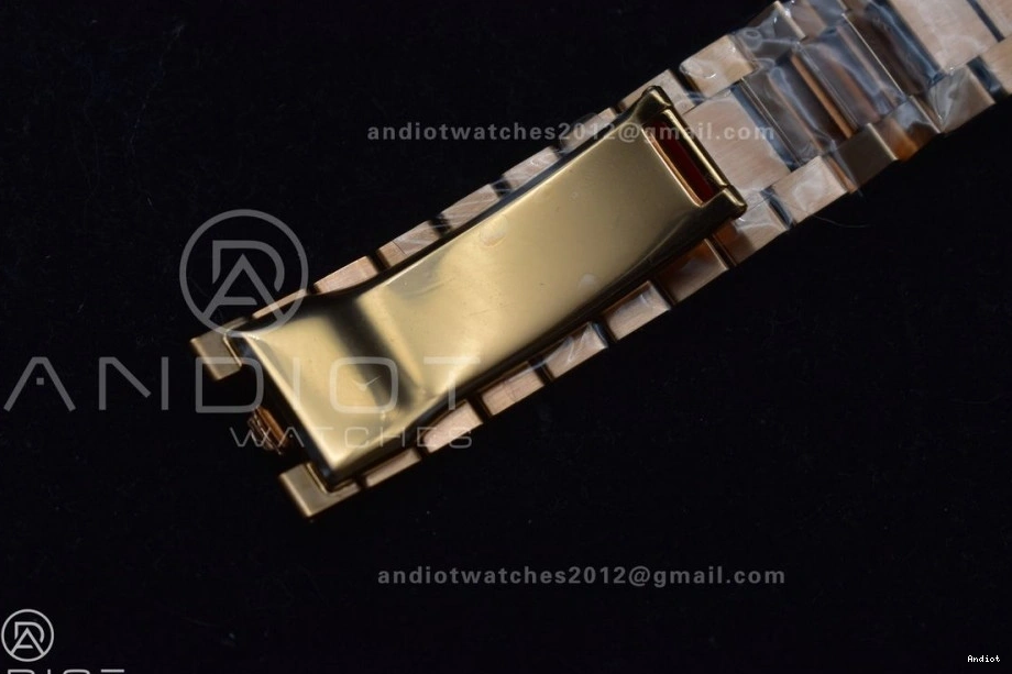 Date Edition Dial Roman Best THBF Day VR3255 President Green 228235 on 40 (Gain 1:1 RG Weight) Bracelet 0117